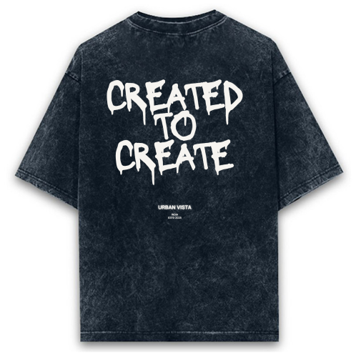 Men Acid Wash: Created To Create